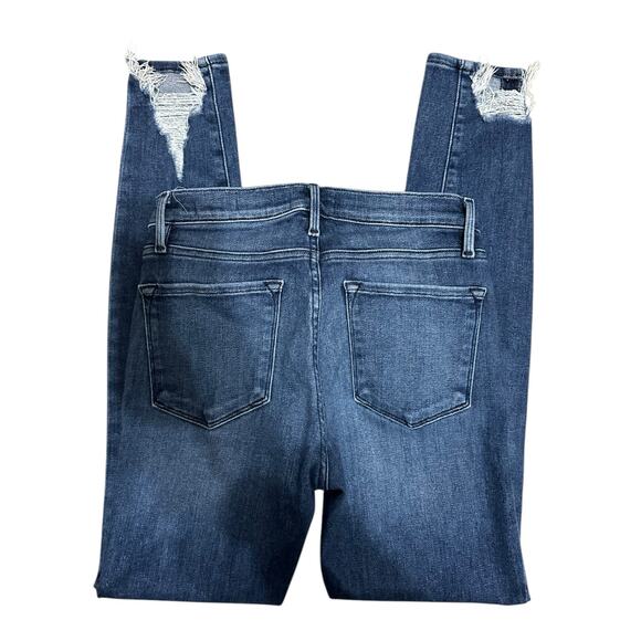 Frame Le Skinny De Jeanne Bestia blue chew jeans size‎ 26 - Picture 5 of 5